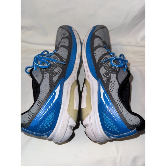 Under Armour Charged Bandit 1258783-035 Mens Sneaker 11.5 Gray Blue Running Shoe - Picture 5 of 7
